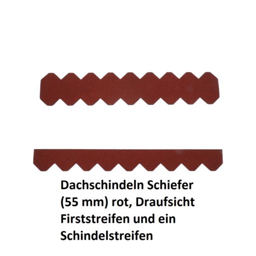 23.425-05 Dachschindeln Schiefer rot - 3
